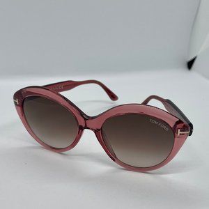 TOM FORD  Sunglasses Pink Brown Frame Gradient Len